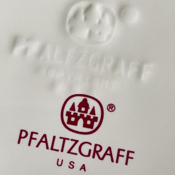 Pfaltzgraff USA Taste of Solvang Souvenir Plate Tasting Dish Vintage 90s Travel - Picture 4 of 13